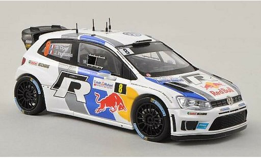 Volkswagen Polo WRC 1/43 Spark R No.8 Rally Frankreich 2013 /J.Ingrassia coche miniatura