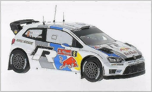 Volkswagen Polo WRC 1/43 IXO R No.8 Motorsport Red Bull Rally WM Rally Portugal 2013 /J.Ingrassia coche miniatura