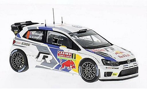 Volkswagen Polo WRC 1/43 Spark R No.9 Motorsport II Rally Monte Carlo 2014 /M.Markkula coche miniatura