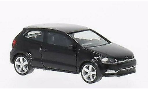 Volkswagen Polo Base 1/87 Herpa V (tipo 6C) 3-turig negro 2014 coche miniatura