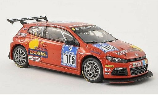 Volkswagen Scirocco Base 1/43 Norev GT24-CNG M No.115 24h Rennen Nurburgring coche miniatura