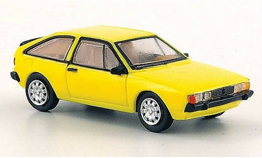 Volkswagen Scirocco Base 1/87 Norev II amarillo 1980 coche miniatura