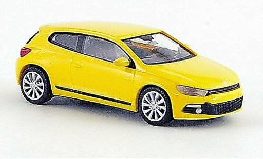 Volkswagen Scirocco Base 1/87 Wiking III amarillo 2008 coche miniatura