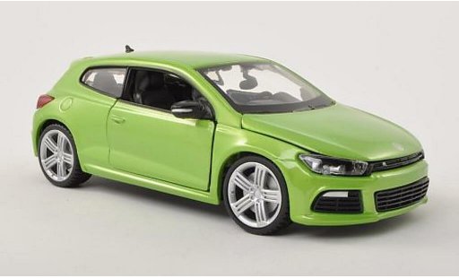 Volkswagen Scirocco R 1/24 Burago III verde coche miniatura