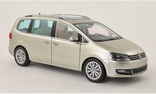 Volkswagen Sharan Base 1/18 Minichamps II gris-beige 2010 coche miniatura