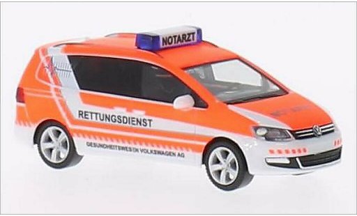 Volkswagen Sharan Base 1/87 Herpa AG Gesundheitswesen coche miniatura