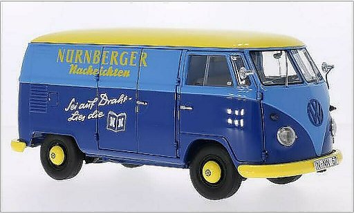 Volkswagen T1 Base 1/18 Schuco furgoneta Nurnberger Nachrichten coche miniatura