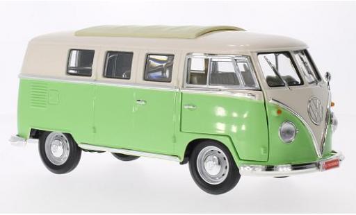 Coche miniatura Volkswagen T1 1/18 Lucky Die Cast Microbus beige Lucky Die Cas 1:18 Volkswagen T1 1/18 Lucky Die Cast Microbus beige Lucky Die Cas 1:18 coche miniatura