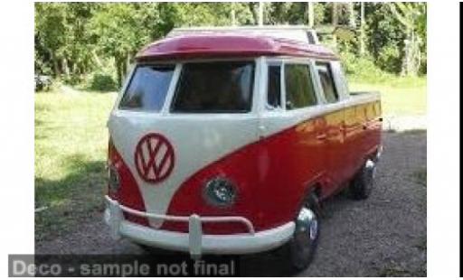 Volkswagen T1 1/43 Cararama rojo/weiss 1:43