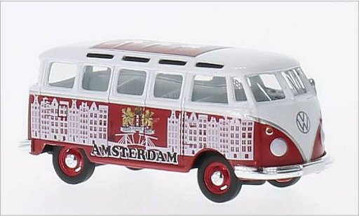 Volkswagen T1 B 1/64 Greenlight Samba Amsterdam 1962 coche miniatura