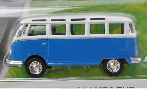 Volkswagen T1 Base 1/64 Greenlight Samba azul/blanco coche miniatura