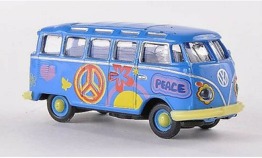 Volkswagen T1 Base 1/87 Schuco Samba Flower Power coche miniatura