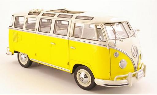 Coche miniatura Volkswagen T1 1/12 Sun Star Samba gelb 1:12 Volkswagen T1 1/12 Sun Star Samba gelb 1:12 coche miniatura