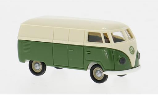 Volkswagen T1 1/87 Brekina a Kasten beige/gr&uuml;n 1950 1:87 coche miniatura