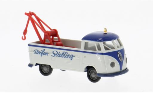 Volkswagen T1 1/87 Brekina b Abschleppwagen 1960 Reifen Stiebling 1:87 coche miniatura