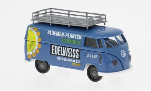 Coche miniatura Volkswagen T1 b Kasten 1960 Edelweiss Bloemen 1/87 Brekina