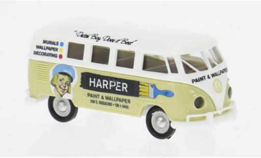 Coche miniatura Volkswagen T1 B Familiar 1960 Harper Paint 1/87 Brekina