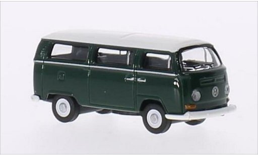 Volkswagen T2 Base 1/87 Schuco Bus verde/blanco coche miniatura