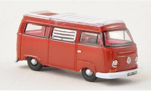 Volkswagen T2 Base 1/148 Oxford Camper rojo/blanco coche miniatura