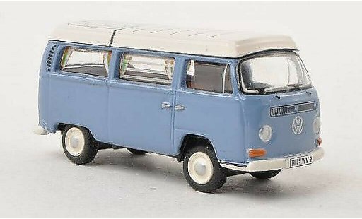 Volkswagen T2 Base 1/87 Bub Camping azul/blanco coche miniatura