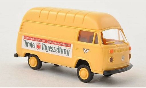 Volkswagen T2 Base 1/87 Brekina Hochtecho-furgoneta osterreichische Post / Tiroler Tageszeitung (A) coche miniatura
