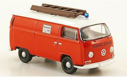 Volkswagen T2 Base 1/87 Bub furgoneta Bomberos rojo/blanco coche miniatura