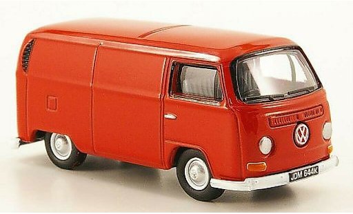 Volkswagen T2 Base 1/76 Oxford furgoneta rojo coche miniatura