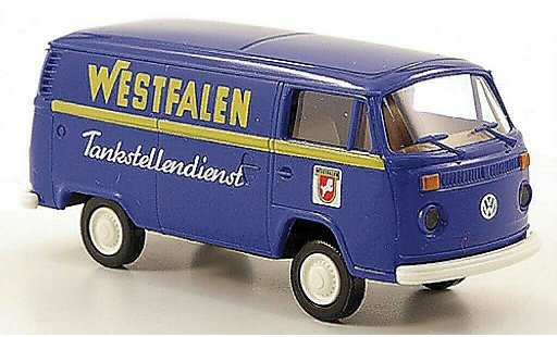 Volkswagen T2 Base 1/87 Brekina furgoneta Westfalen Tankstellendienst coche miniatura