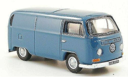 Volkswagen T2 Base 1/76 Oxford Furgoneta azul coche miniatura