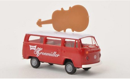 Volkswagen T2 Base 1/87 Brekina Familiar Musik Kronmuller coche miniatura