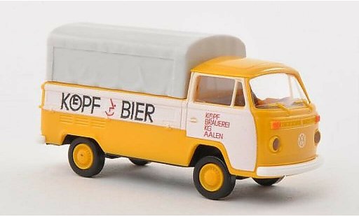 Volkswagen T2 Base 1/87 Brekina plataforma Kopf Bier coche miniatura