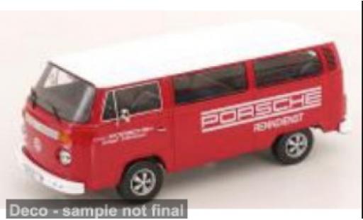 Volkswagen T2 1/18 KK Scale b Bus 1972 Porsche Renndienst 1:18 coche miniatura