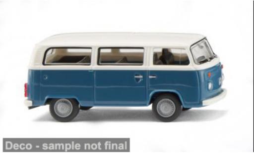 Volkswagen T2 1/87 Wiking b Bus blau/beige 1972 1:87 coche miniatura