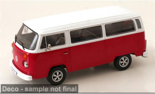 Volkswagen T2 1/18 KK Scale b Bus rojo/weiss 1972 1:18