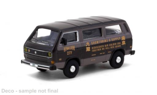 Volkswagen T3 1/64 Tarmac Works schwarz GRS X TARMAC 1:64 coche miniatura