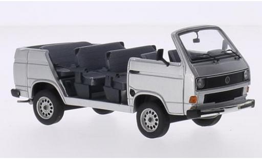 Coche miniatura Volkswagen T3 1/43 AutoCult Werksbesich silber 1:43 Volkswagen T3 1/43 AutoCult Werksbesich silber 1:43 coche miniatura