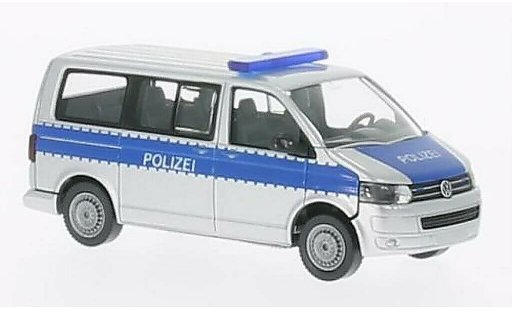 Volkswagen T5 T5 GP 1/87 Wiking Multivan Polic&iacute;a coche miniatura