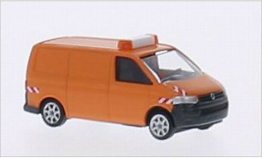 Volkswagen T5 Base 1/160 Wiking furgoneta naranja Kommunaldienst coche miniatura