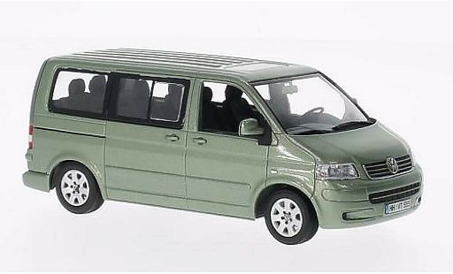 Volkswagen T5 T5 1/43 Minichamps Multivan grisverde 2003 coche miniatura