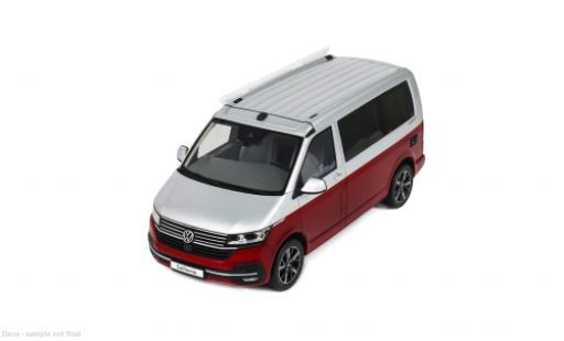 Volkswagen T6 1/18 Ottomobile .1 California Ocean silber/rojo 2021 1:18 coche miniatura