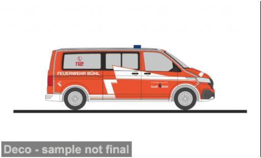 Coche miniatura Volkswagen T6 .1 FW B&Atilde;&frac14;hl 1/87 Rietze