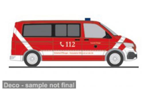Volkswagen T6 1/87 Rietze .1 FW Erlangen 1:87 coche miniatura