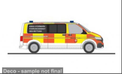 Volkswagen T6 1/87 Rietze .1 SEG-Rettung Kreis Stormarn 1:87 coche miniatura