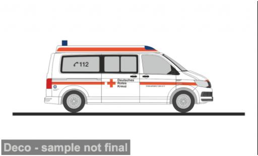 Coche miniatura Volkswagen T6 DRK KV Calw 1/87 Rietze