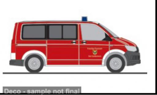 Volkswagen T6 1/87 Rietze FW Bad Gandersheim 1:87 coche miniatura