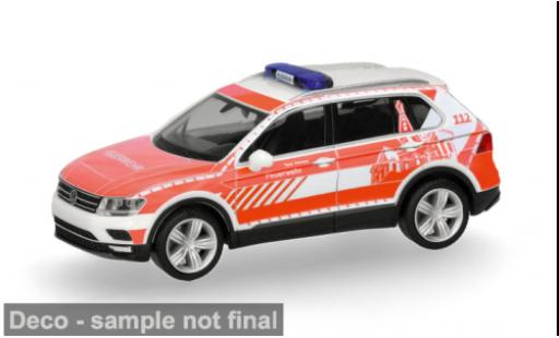 Coche miniatura Volkswagen Tiguan Feuerwehr Kassel 1/87 Herpa