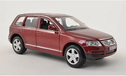 Volkswagen Touareg Base 1/24 Burago I rojo coche miniatura