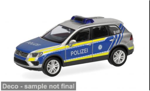 Coche miniatura Volkswagen Touareg Polizei Rosenheim 1/87 Herpa