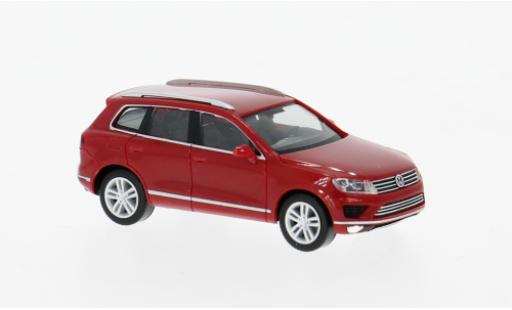Volkswagen Touareg 1/87 Herpa rojo 1:87 coche miniatura