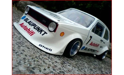 Volkswagen Golf GTI 1/18 Solido bergrennen coche miniatura